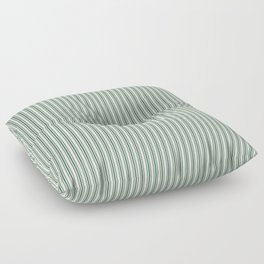 Classic Small Green Boot Green French Mattress Ticking Double Stripes Floor Pillow