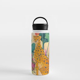 Cheetah and Apples Water Bottle