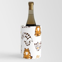 Funny Cats Pattern Wine Chiller