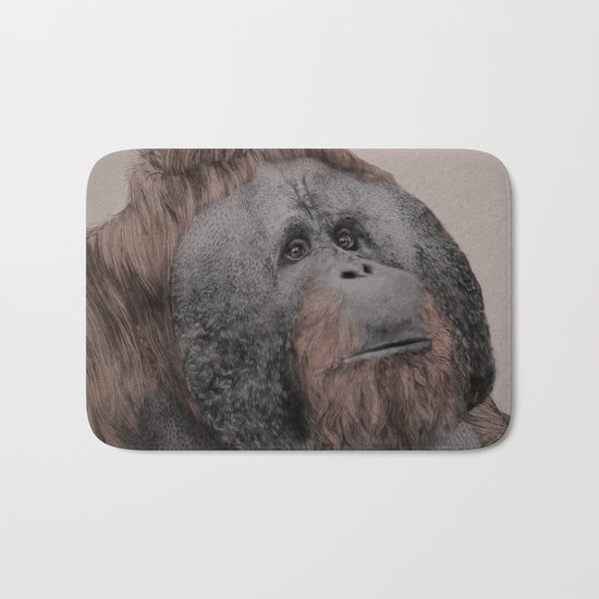Orangutan! Bath Mat
