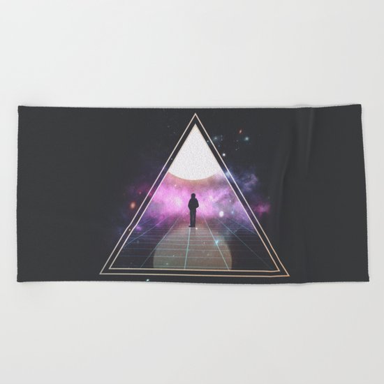 Triangulation Beach Towel