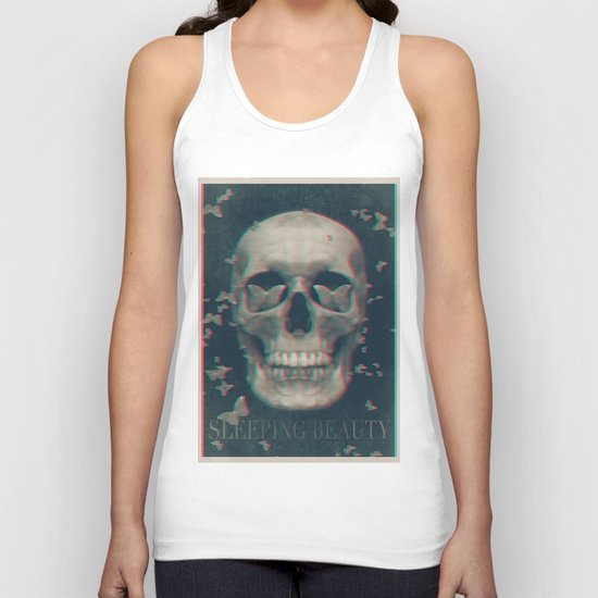 Sleeping Beauty Unisex Tank Top