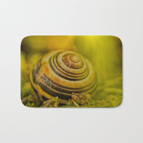 Beautiful Snail shell Bath Mat