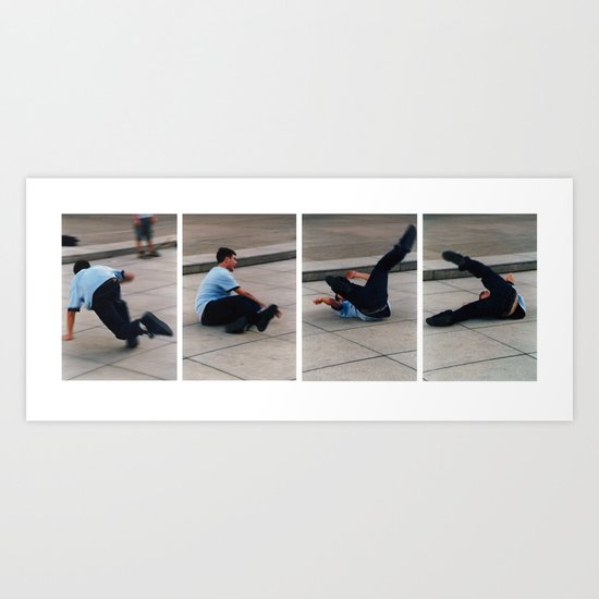 Falling Art Print