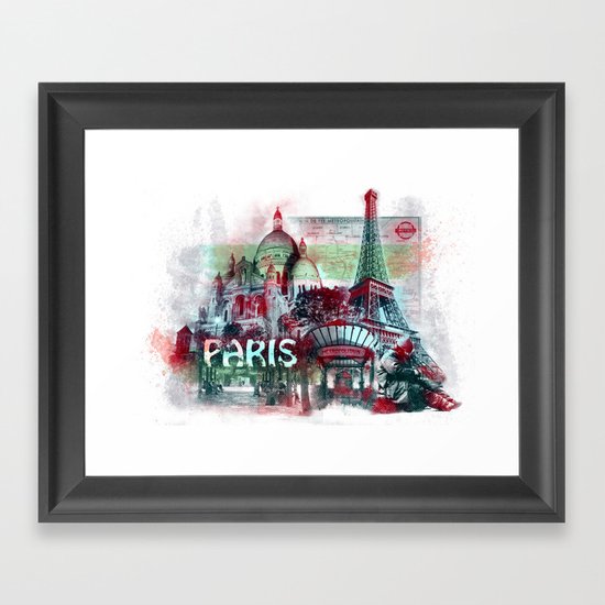 Paris Framed Art Print