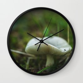A Tiny Mushroom Wall Clock