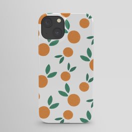 Minimalist Oranges iPhone Case