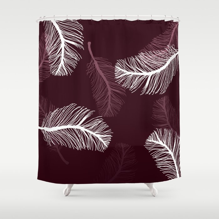 RED WINE Shower Curtain