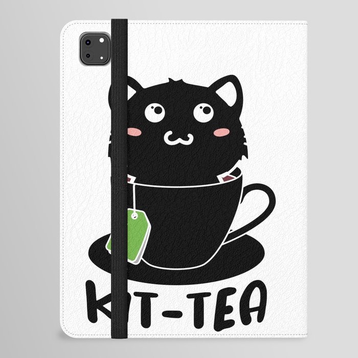 Kit-tea Funny Kitten Cat Lover iPad Folio Case