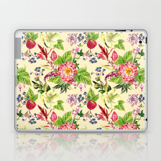 Fowers and Berries Spring Laptop & iPad Skin