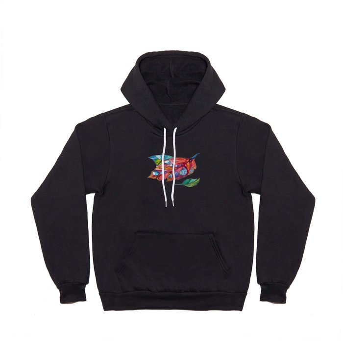 Colorful autumn leaves Hoody