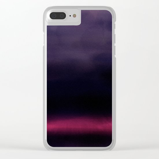 Dark Days Clear iPhone Case