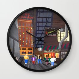 Rendezvous Alley, Memphis Wall Clock