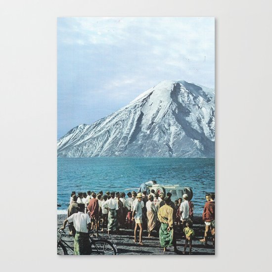 Crossing Canvas Print