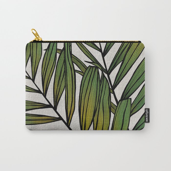 Exotic Colorful Leaves No. 2 Carry-All Pouch