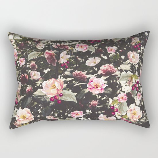 Beat Around The Rosebush Rectangular Pillow
