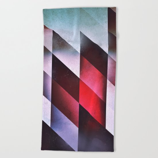 glyss mntz Beach Towel