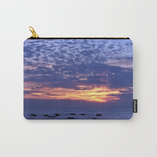 Flaming Clouds Carry-All Pouch