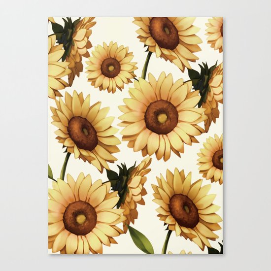 SUNFLOWERS 3 Canvas Print