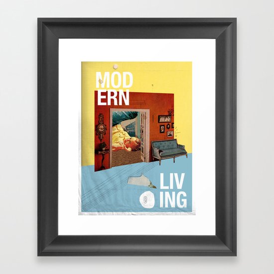 Modern Living Framed Art Print