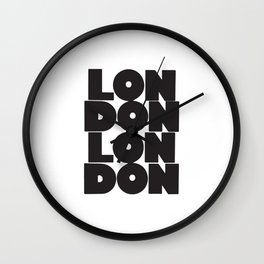 London London Wall Clock