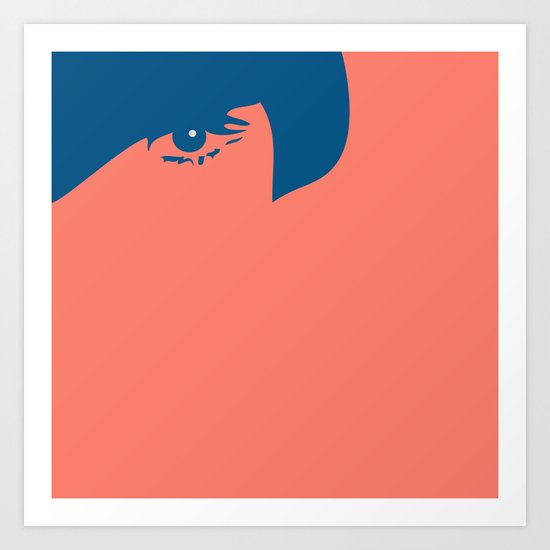 Watching You Art Print