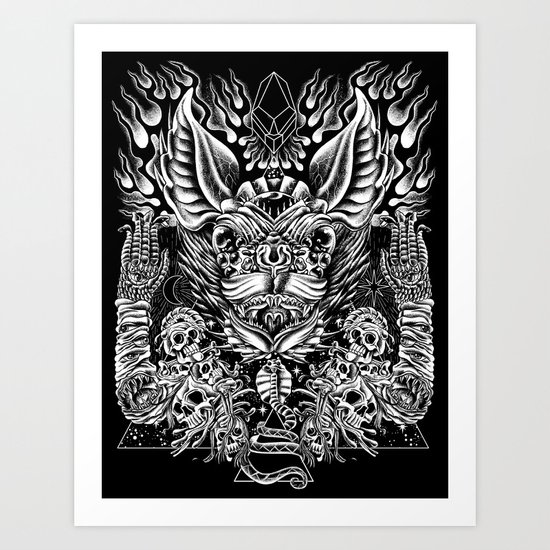 Haunter of the Dark Art Print