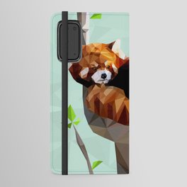 Red Panda Android Wallet Case