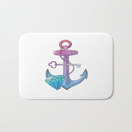 Sailor Treasures Bath Mat