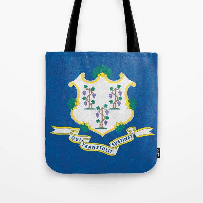 State flag of Connecticut Tote Bag