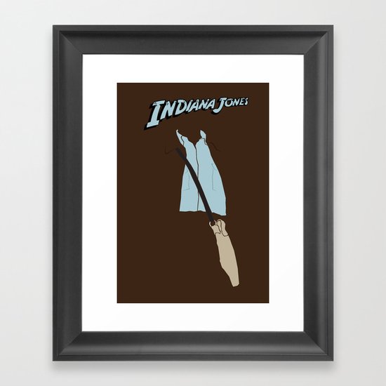 Indiana Jones Framed Art Print