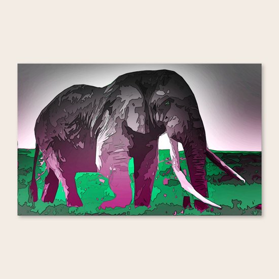 Elephant Canvas Print