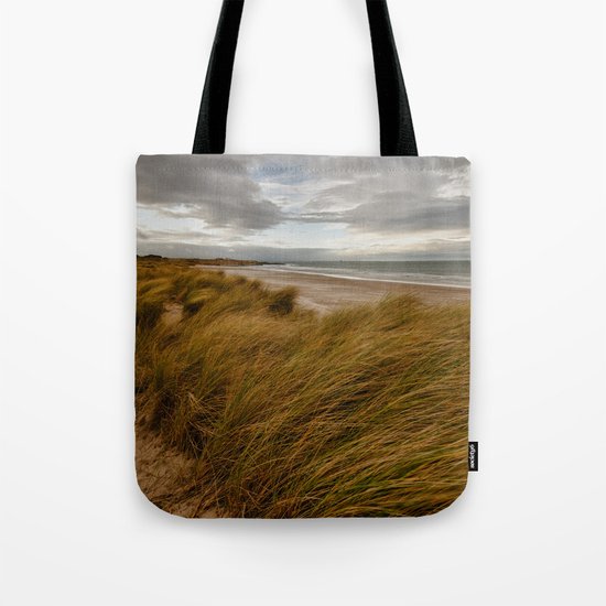 Bamburgh Beach Tote Bag
