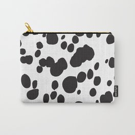 Dalmatian Spotty Pattern, Animal print Carry-All Pouch