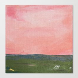 Abstract paintings, abstract landscape Canvas Print