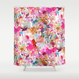 Local Color (Pink) Shower Curtain