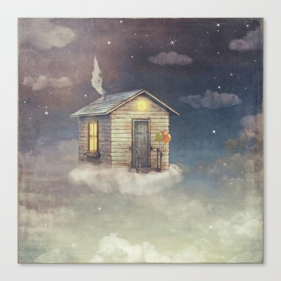 Flying Home Canvas Print
