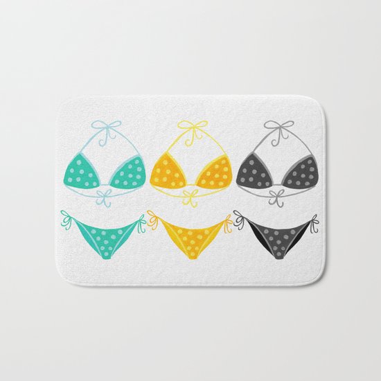 Bikini Collection #3 Bath Mat