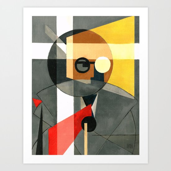 Rudolf Carnap Art Print
