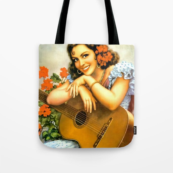 Spanish girl  Tote Bag