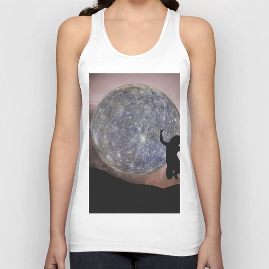 DANCING WITH THE MOON Unisex Tank Top