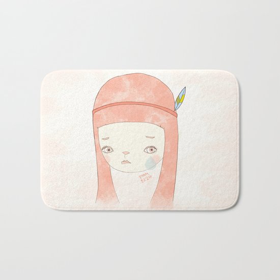 HATE YOU MISS YOU Bath Mat