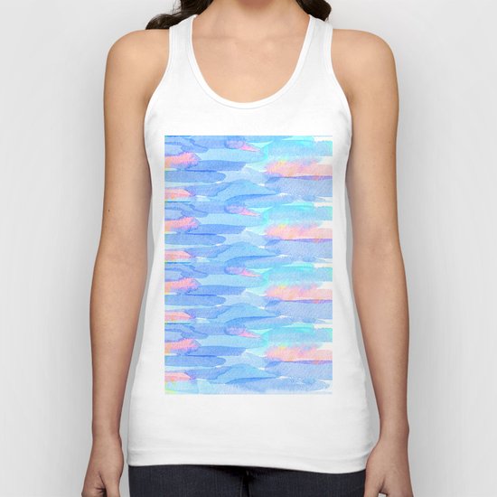 Watercolor delight Unisex Tank Top