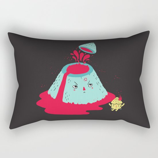 Watch Your Temper Rectangular Pillow