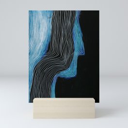 Blue Soul Artwork Mini Art Print