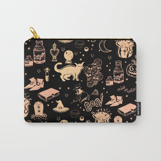 Halloween Print Carry-All Pouch