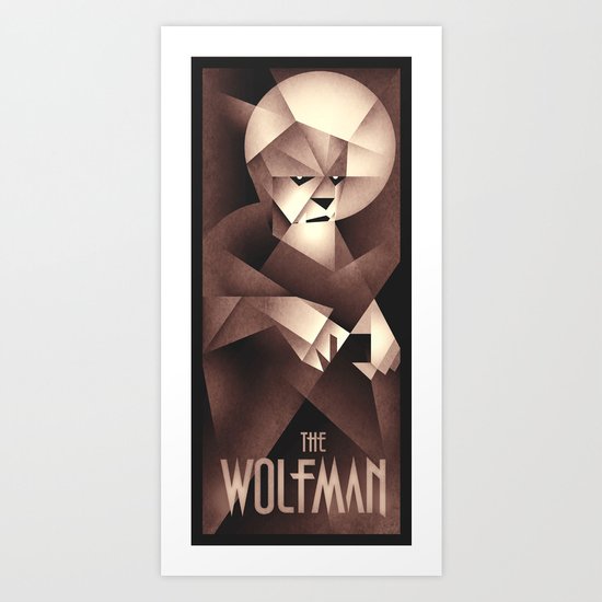The Wolfman Art Print