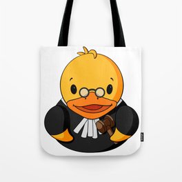 Judge Rubber Duck Tote Bag