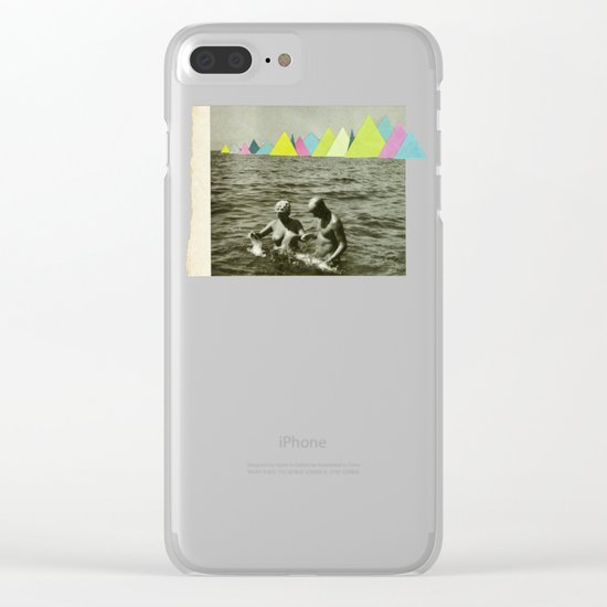 Holiday in the Mountains Clear iPhone Case