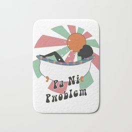 Pa Ni Pwoblem - Caribbean vibes Bath Mat